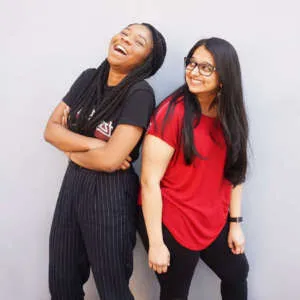 Gayatri Bhudia and Melody Adeniran