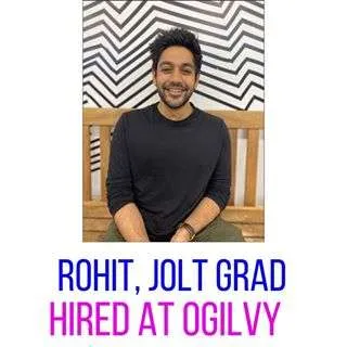 ⁣⠀
Congratulations to JOLT Grad Rohit Tharakan, hired permanently at Ogilvy as a copywriter, we are incredibly proud of you and is a testament to all of your hard work. We cannot wait to see the waves you continue to make in the industry.⠀
⠀
⠀
‘Finally got a job! Now working as a Creative at Ogilvy (note to self – must pass probation). I left Jolt last summer but will always appreciate their help getting my foot in the door. Oh and a big thanks to all the wonderful people who’ve let me sleep on their sofas/floors during my placement life.⠀
⠀
⠀
P.S. My parents are happy I got a job but still don’t know what I do. So if anyone wants to drop an elderly Indian couple a message that'll be great, thanks.’